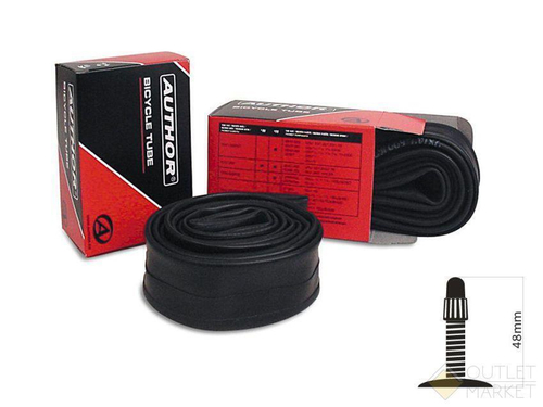 Камера велосипедная AUTHOR 27,5 спортивный ниппель 48 мм размер 1.90-2.125