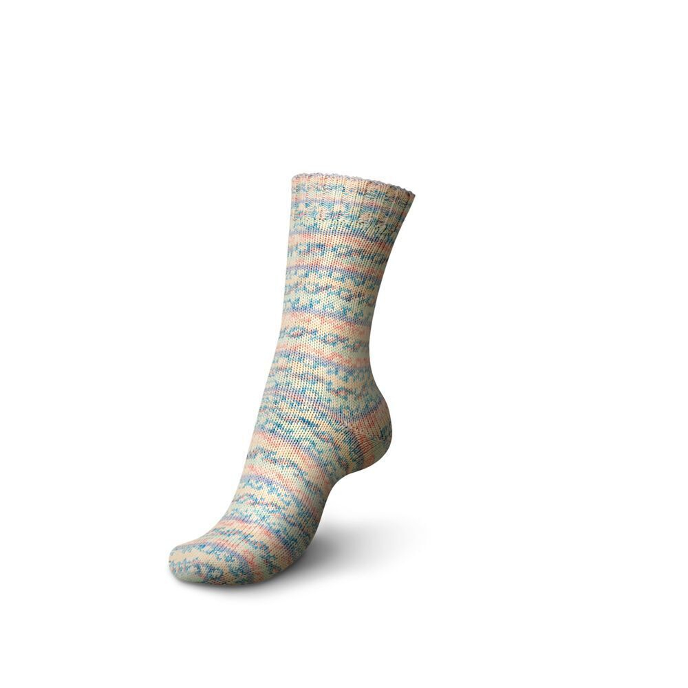 Пряжа Regia Cotton Color (02415/Куба), 72% хлопок, 18% полиамид, 10% полиэстер, 100г/420м