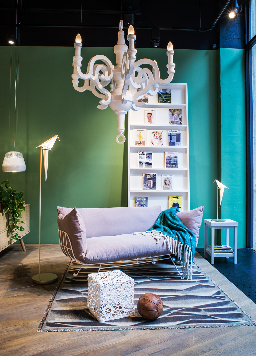 Напольный дизайнерский светильник  PERCH by Moooi