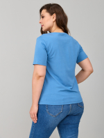 Футболка Фв-107/индиго-город