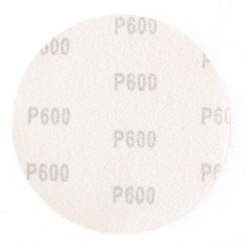 Круг абразивный на ворсовой подложке под "липучку", P 500, 125 мм, 10 шт. Matrix 73875