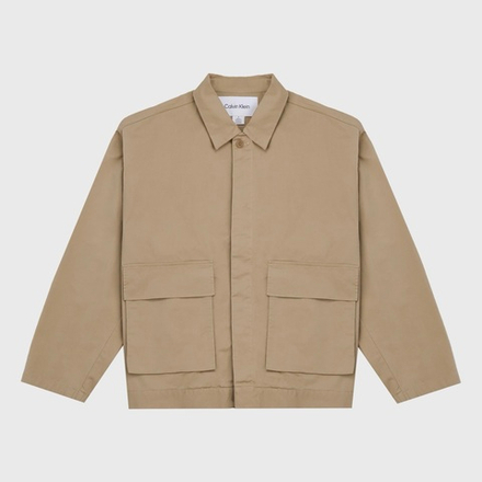 Куртка Calvin Klein Khakis Twill Double Pocket Travertine