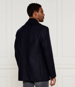 Хлопковое пальто BOSS BLACK - темно-синий(50527932)