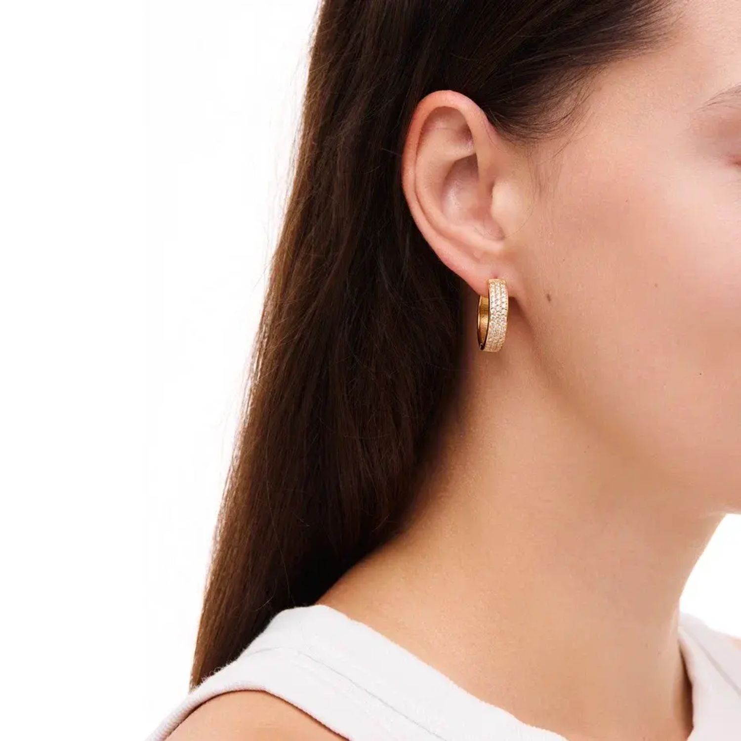 Серьги Big Gutty Earrings - Gold