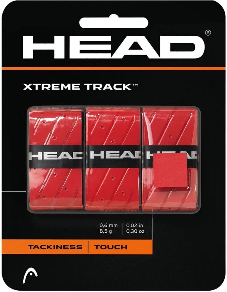 Теннисные намотки Head Xtremetrack red 3P