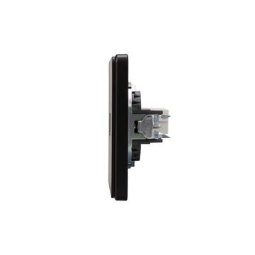 Розетка ROUND компьютерная RJ45 кат6 с/у оникс KRANZ