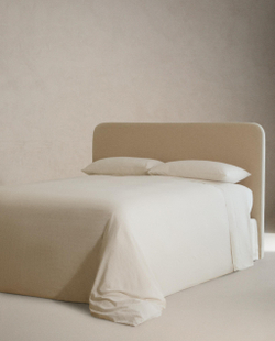 Простыня Zara Home сатин, хлопок 100%, в полоску, 6154/089