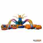 Аттракцион осьминог «Подводные путешествия» 16 кабинок, 32 места 12×12×5 м