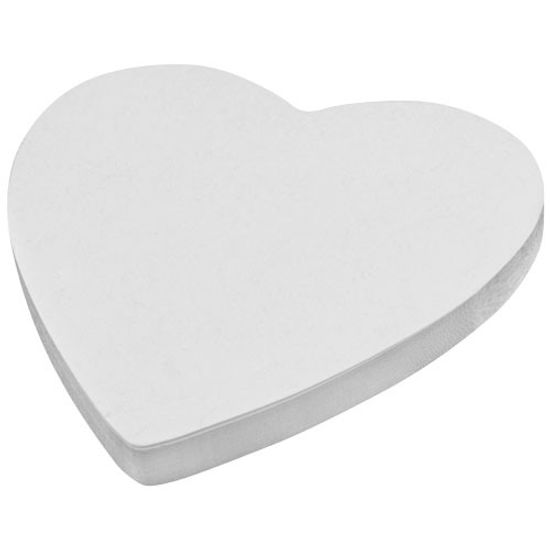 Бумага для заметок Sticky-Mate® из переработанных материалов в форме сердца