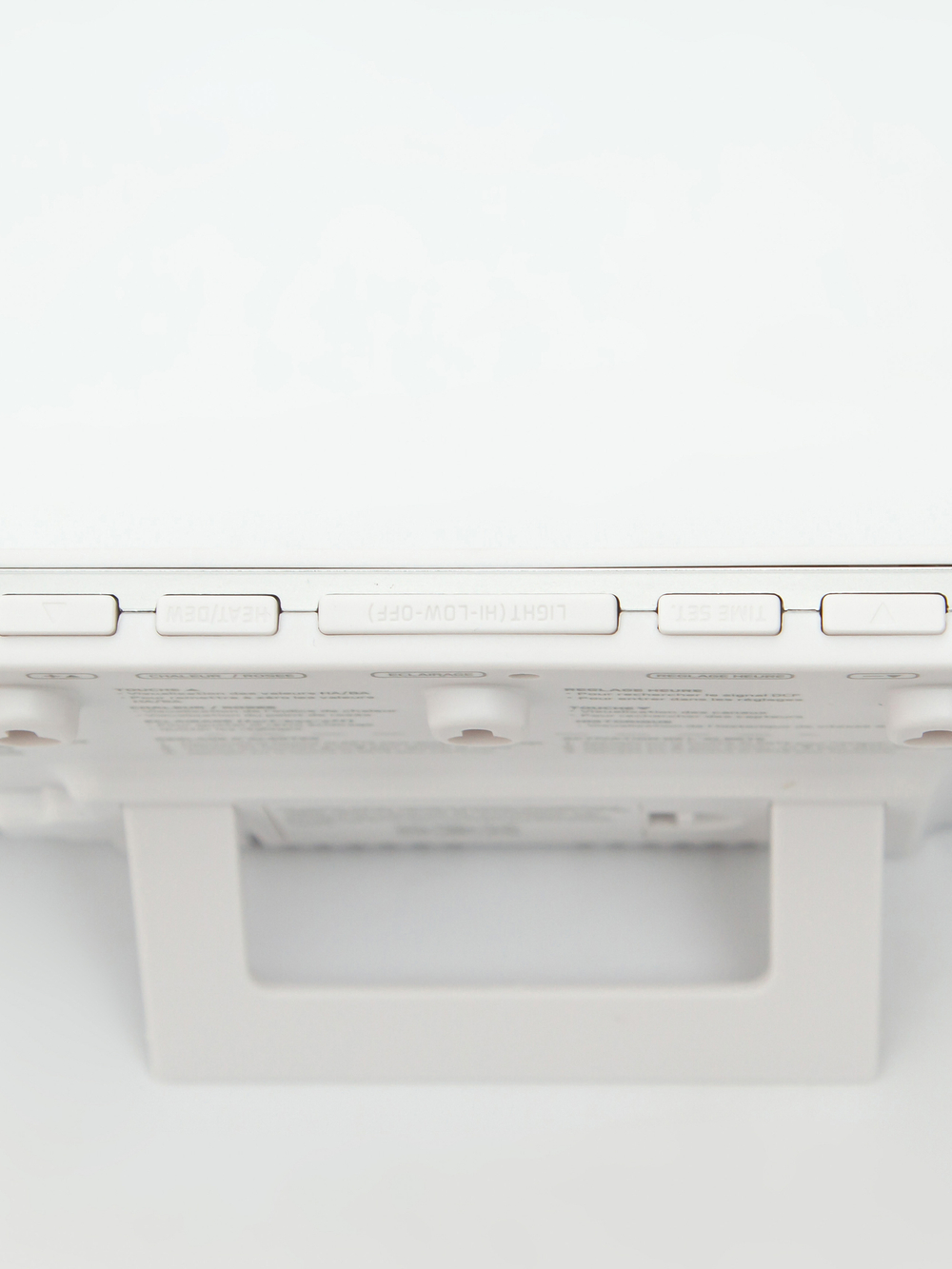 Многофункциональная погодная станция LaCrosse WS6860 белая, с цветным экраном и датчиком скорости ветра.