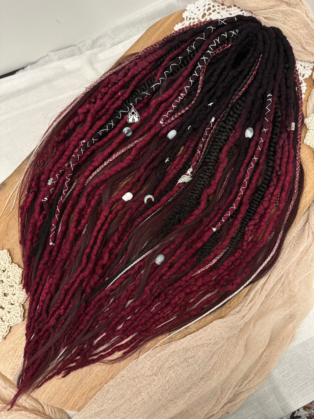 Многофактурные войлочные дреды