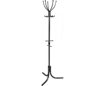 Вешалка напольная Ника 5 крючков, черный
