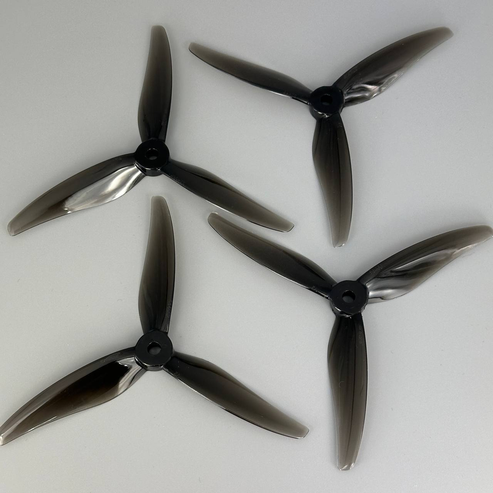 Пропеллеры Gemfan Hurricane MCK 51466-3 V2 (темно серый)