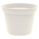 Горшок для цветов Mint D150мм, 1,2л с поддоном (светло-бежевый)