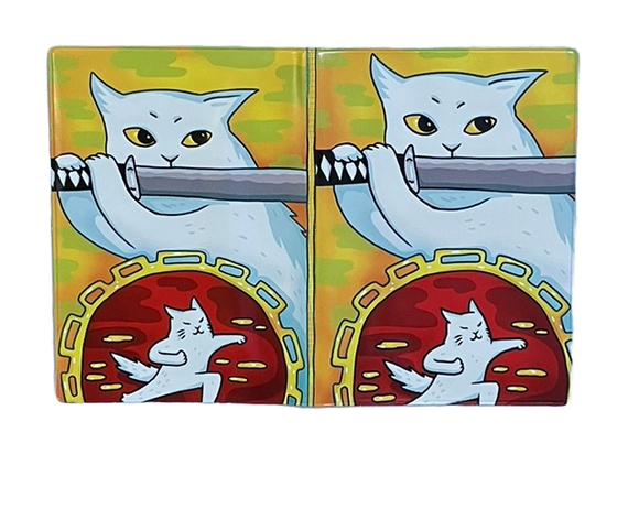 Обложка для паспорта "Самурай"