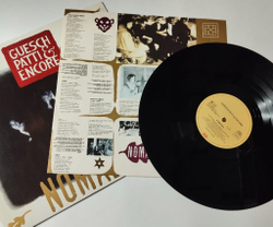 Винтажная виниловая пластинка LP Guesch Patti and Encore Nomades (Germany 1990)