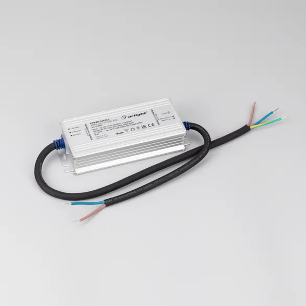 Блок питания ARPJ-LG-1431050-PFC (100W, 71-143V, 0.5-1.05A) (Arlight, IP67 Металл, 5 лет) 043262