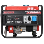 Генератор бензиновый A-iPower A3500X (3кВт 230/50Гц ручной старт)