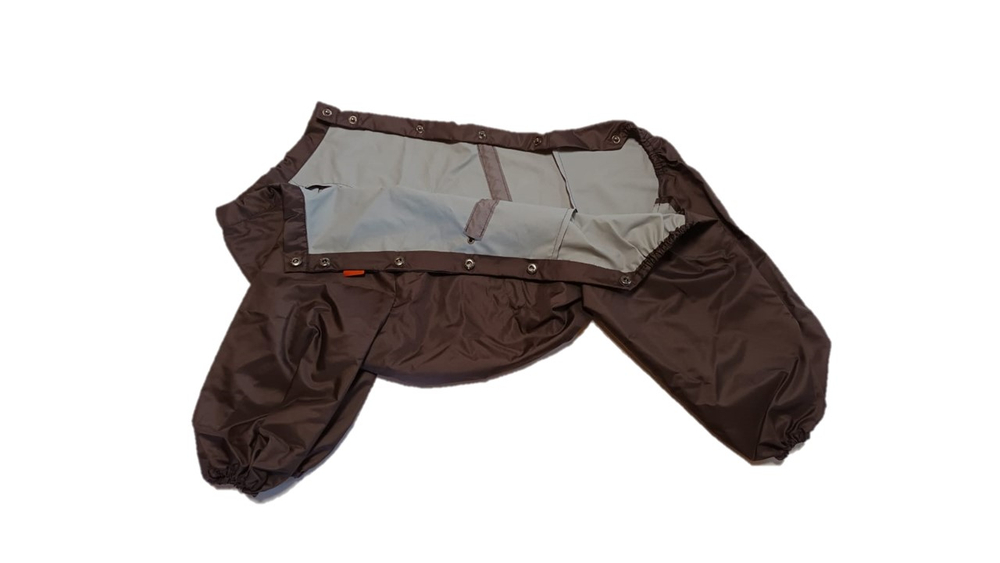 Комбинезон - Ветровка (без подкладки) 23 мальчик (обхват груди 42 - 49) темно фиолетовый