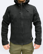 Флисовая кофта Han-Wild с капюшоном Черный