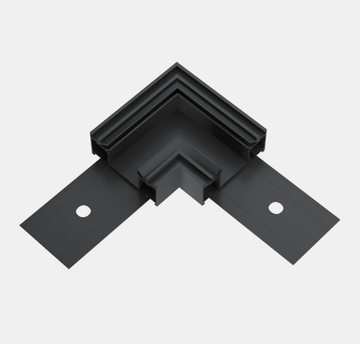 Угол-соединитель для подвесного/накладного магнитного шинопровода ST1007.419.00 чёрный Skyline 48+ ST-Luce