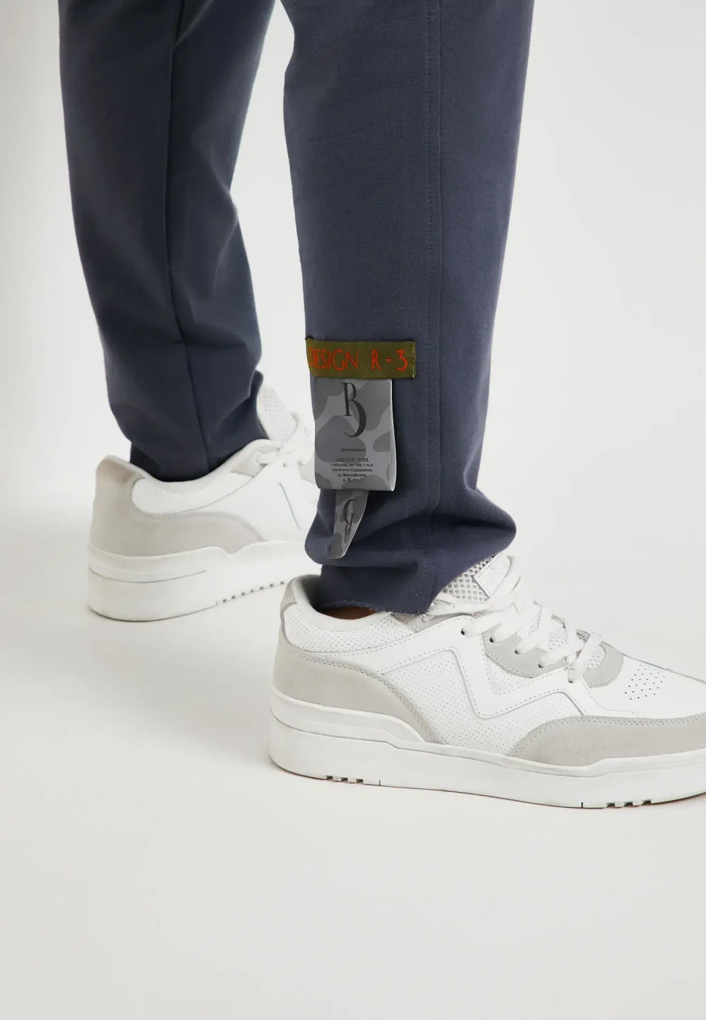 Брюки Галифе серый