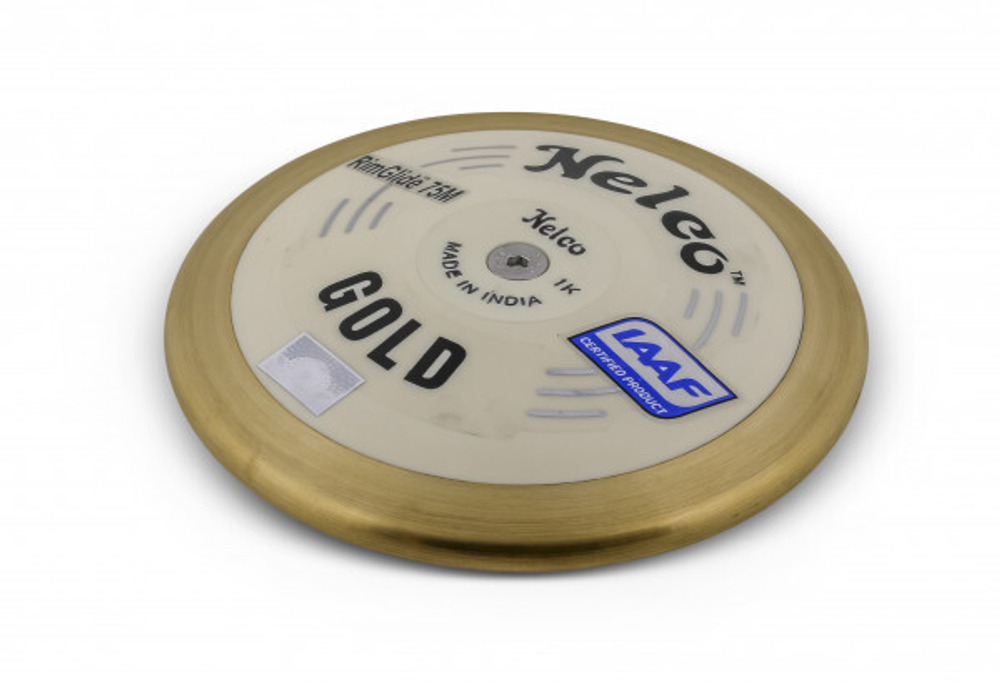 Диск для метания Nelco Gold Super Spin (IAAF)