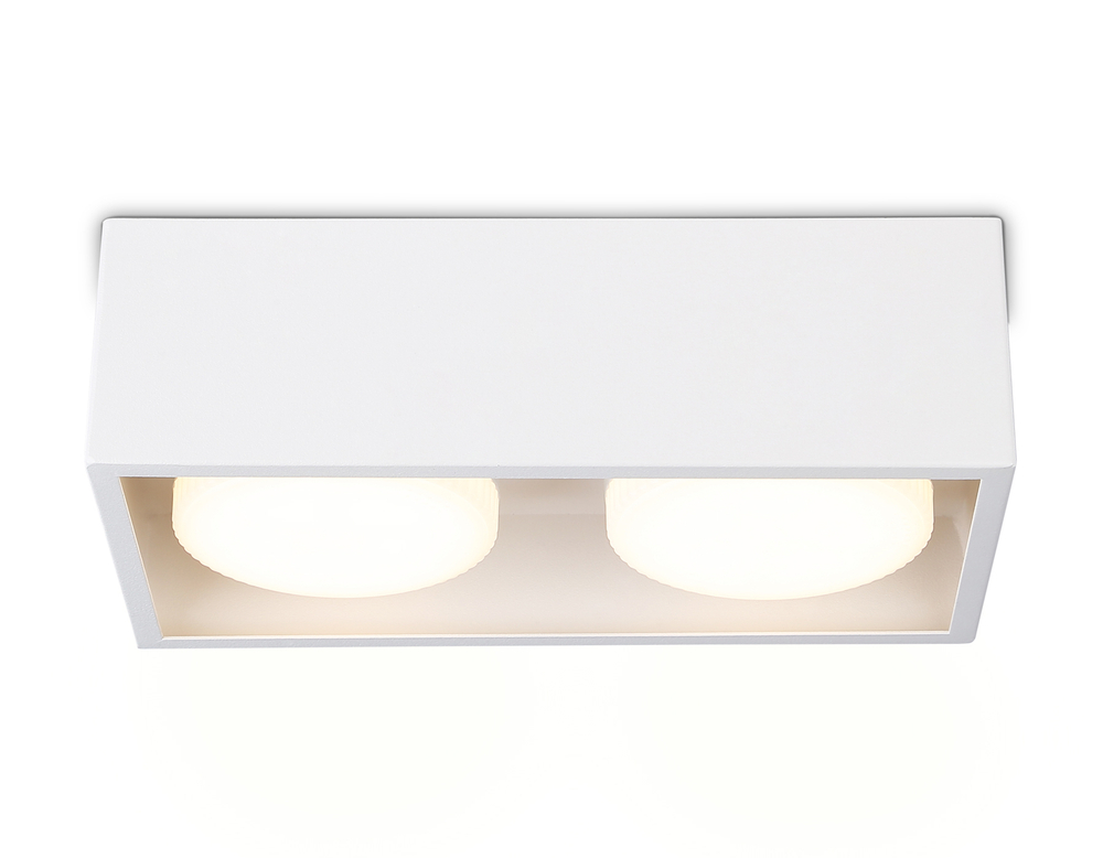 Светильник накладной TN70828/2 WH белый GX53/2 max 12W 200*100*60
