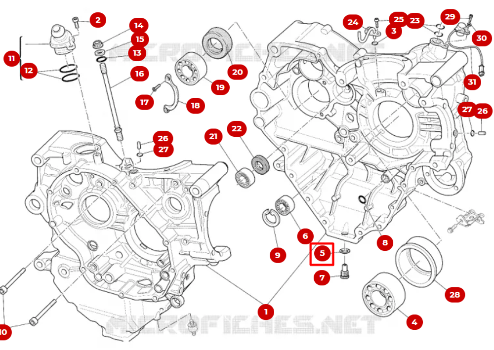 Ducati Шайба сливной пробки 12,2x18x1,5 85250421A