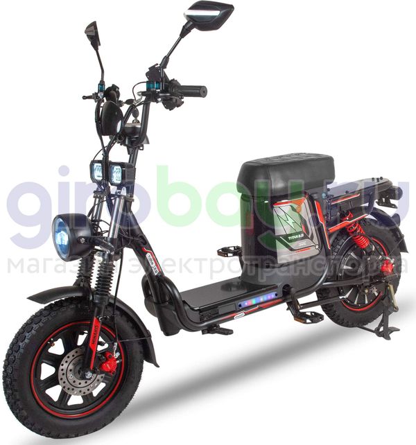 Электровелосипед Minako TITAN 2.0 Li-NMC (60V/30Ah) - Красный фото №2