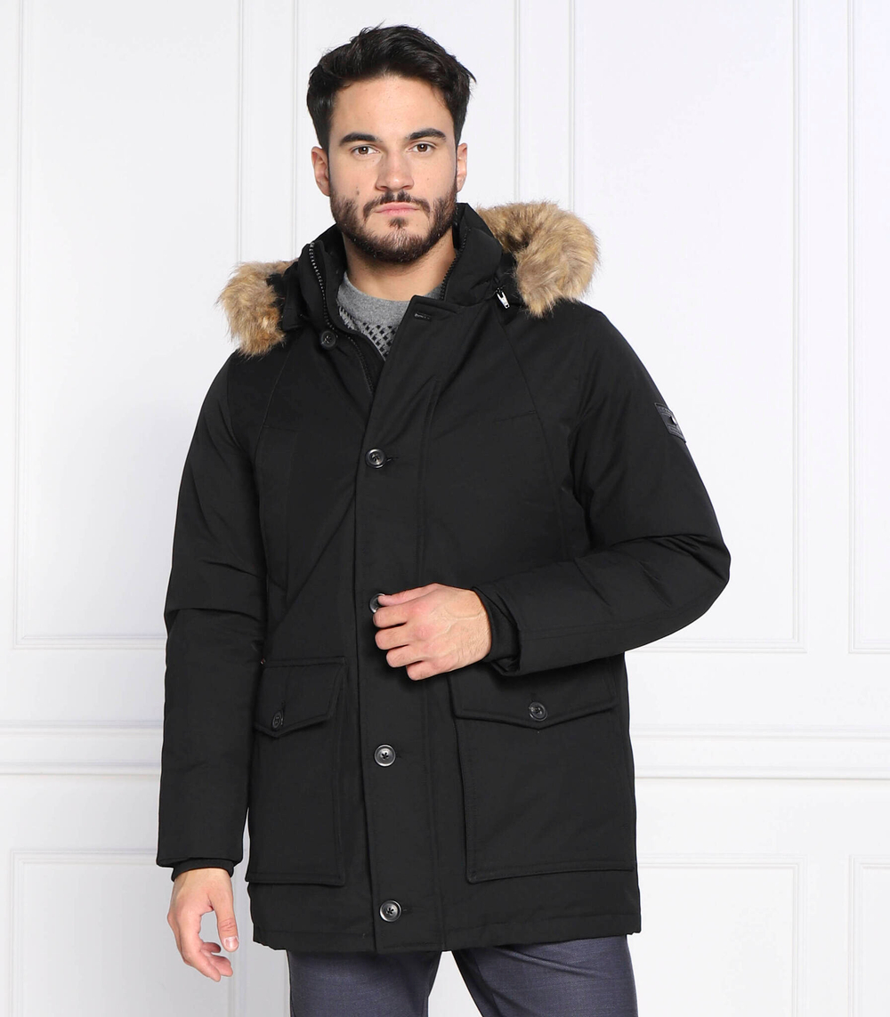 пуховая куртка Tommy Hilfiger - черный(MW0MW27688)