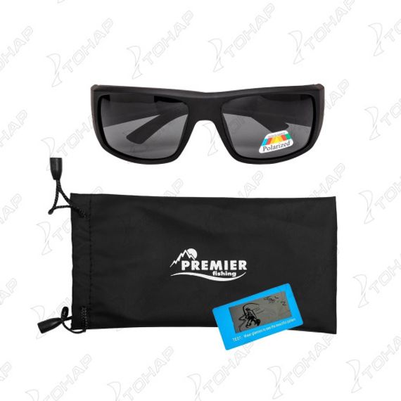 Очки PREMIER поляризационные в чехле (серый) PR-OP-9390-G