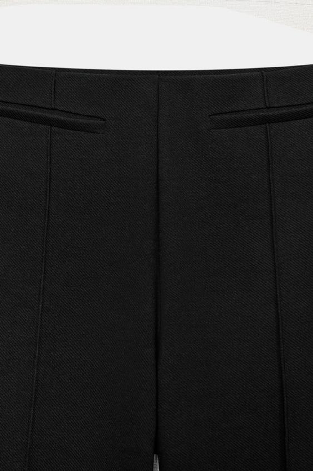 ZARA ОБЪЕМНЫЕ БРЮКИ, ЧЕРНЫЙ