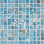 Мозаика Oasis Blue №7102 (на сетке) 25x25