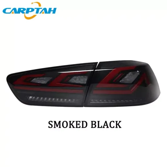 Задние фонари Мицубиси Лансер 2007-2016 V9 Type ТЕМНЫЕ