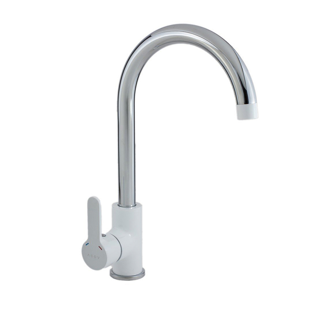 СМЕСИТЕЛЬ Д КУХНИ VODA SNOW SW519 R-ИЗЛИВ