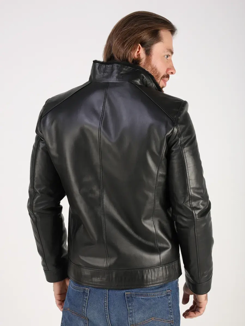 Дубленка натуральная куртка зимняя кожаная