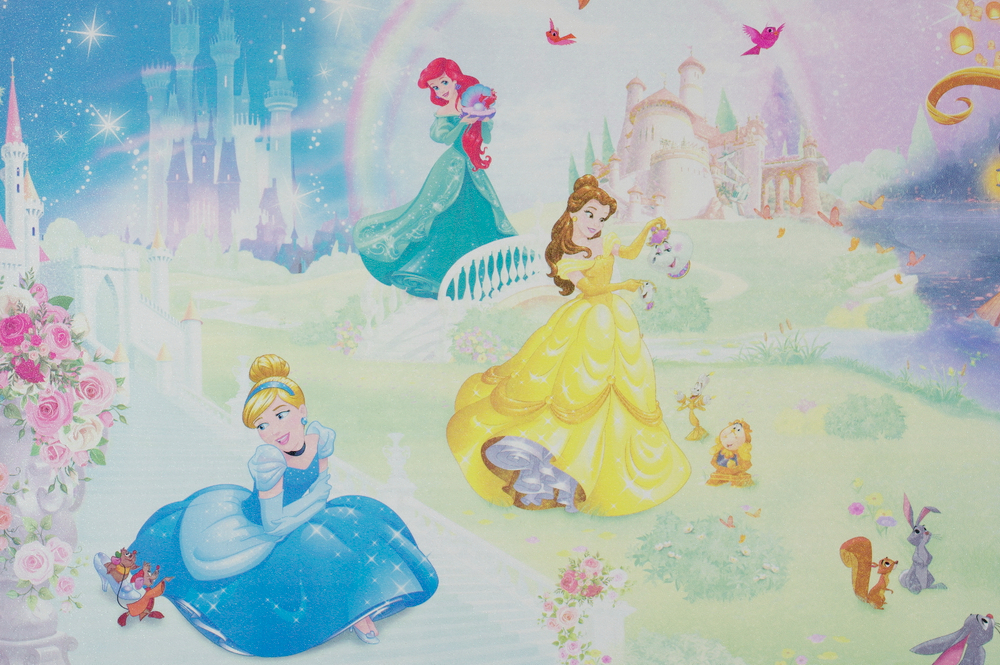 Обои 10117-01 Принцессы Disney OVK
