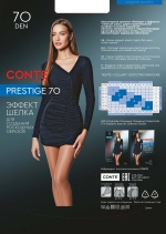 CONTE PRESTIGE 70 Колготки женские с эффектом "нежный шелк"