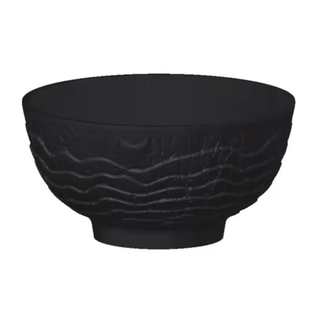 Соусник 150 мл d 9,8 см h5 см круглый фарфор Black Raw Wood P.L. Proff Cuisine [4]