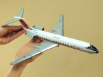 Модель самолета Ту-134Ш (М1:100, ВКС России, RF-66019, 40)