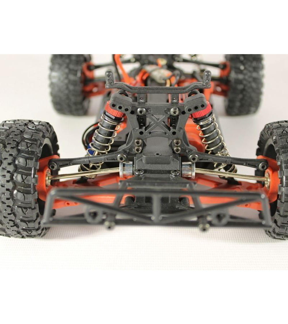 Радиоуправляемый шорт-корс Remo Hobby Rocket UPGRADE V2.0 (оранжевый) 4WD 2.4G 1/16 RTR