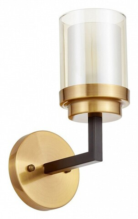 Бра LUMINA DECO Quadrato LDW 1223-1 BK+MD