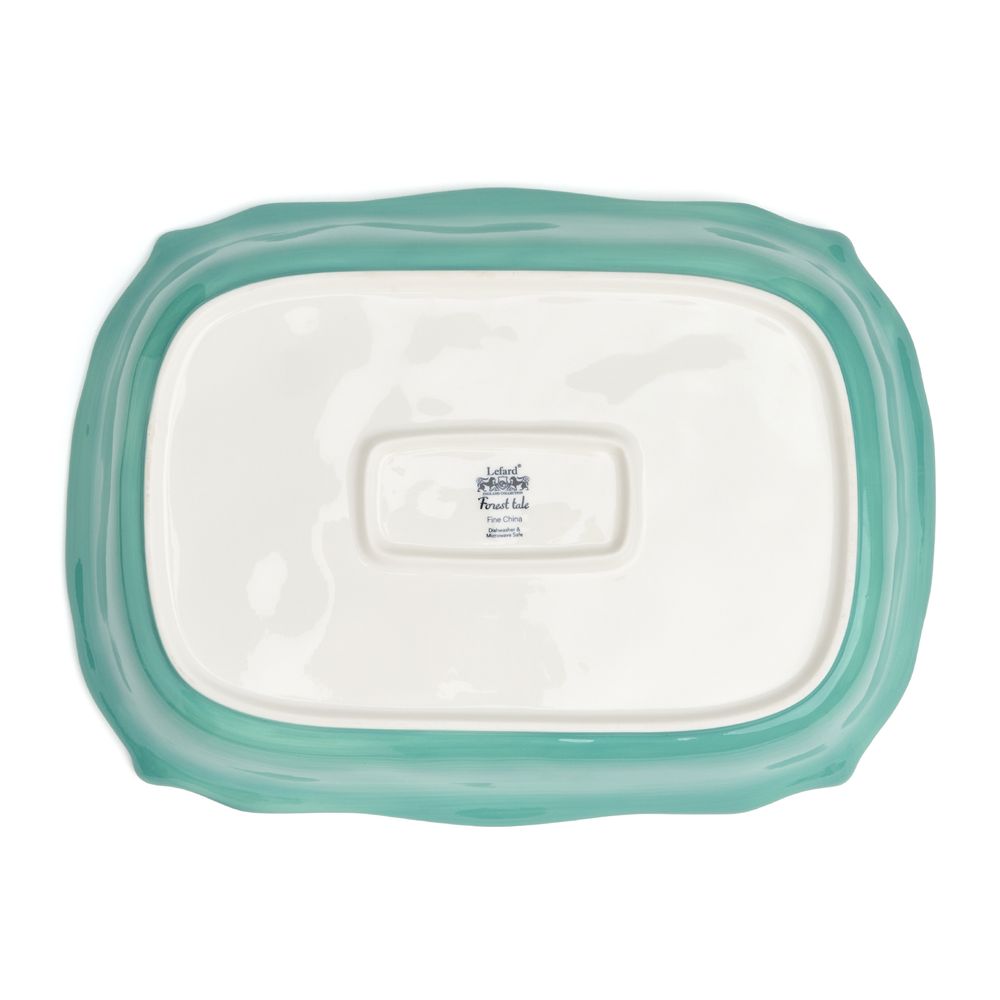 БЛЮДО ПРЯМОУГОЛЬНОЕ LEFARD "ЛЕСНАЯ СКАЗКА" 32,5*24,5*6,5 СМ (КОР=6ШТ.)
