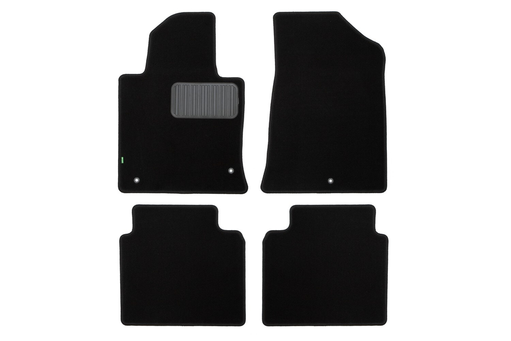 Коврики в салон Klever Standard HYUNDAI Sonata 2017-2019, седан, 4 шт. (текстиль) Klever.KLEVER02206601210KH