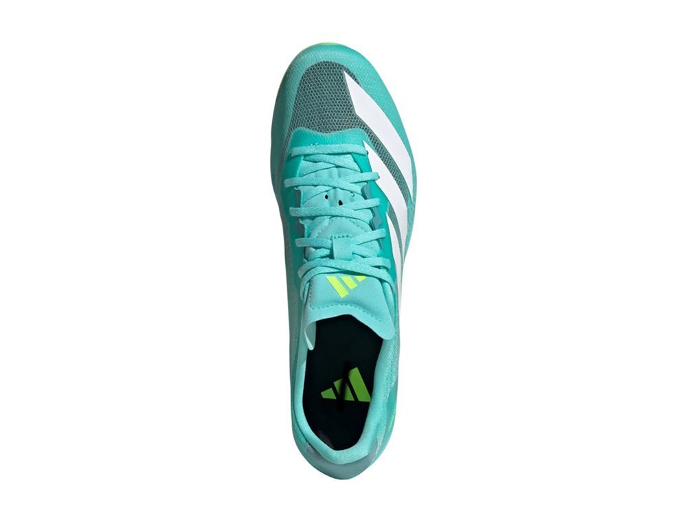 Шиповки беговые adidas Distancestar M Бирюзово-Белые