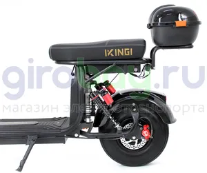 Электроскутер IKINGI X7 PRO 3000W - Чёрный, летние покрышки фото №17