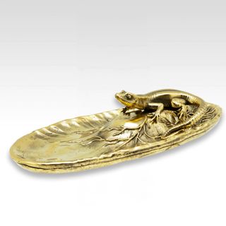 Блюдо овальное "Ящерица"