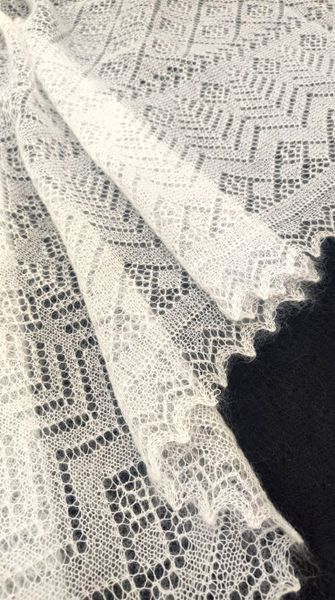 Самые популярные способы ношения оренбургского пухового платка