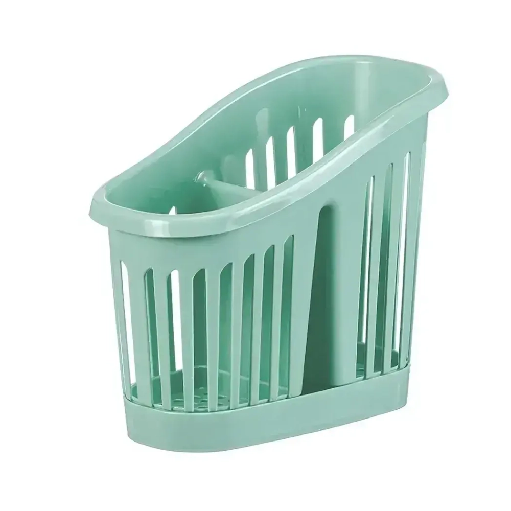 Сушилка для столовых приборов 2-х секционная Фисташковый